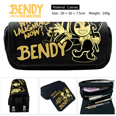 Bendy and the Ink Machine Pen Case Student's Large Capacity Pencil Bag - Image 6