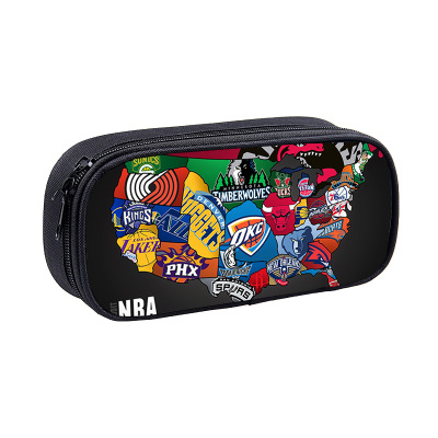 NBA Pen Case Student’s Large Capacity Pen Bag