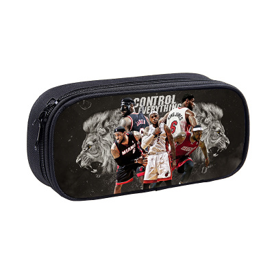 NBA Pen Case Student’s Large Capacity Pen Bag - Image 9