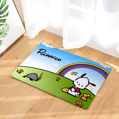 Pochacco Ultra Soft Indoor Modern Area Rugs Fluffy Living Room Carpets Suitable for Children Bedroom