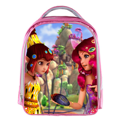 Mia And Me Backpack School Bag Pink - Image 2