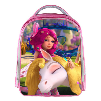 Mia And Me Backpack School Bag Pink - Image 3