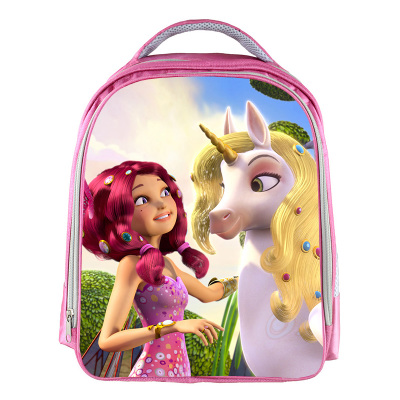 Mia And Me Backpack School Bag Pink - Image 4