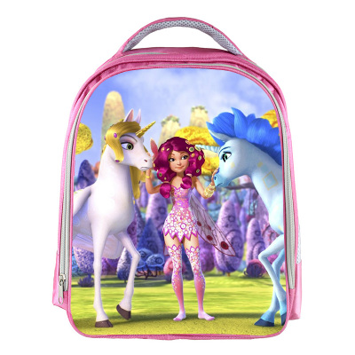 Mia And Me Backpack School Bag Pink - Image 5