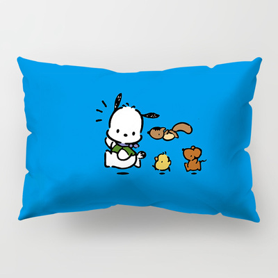 Pochacco Premium Hollow Cotton Long Pillow - Image 9