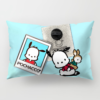 Pochacco Premium Hollow Cotton Long Pillow - Image 16