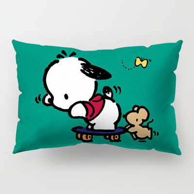 Pochacco Premium Hollow Cotton Long Pillow - Image 17