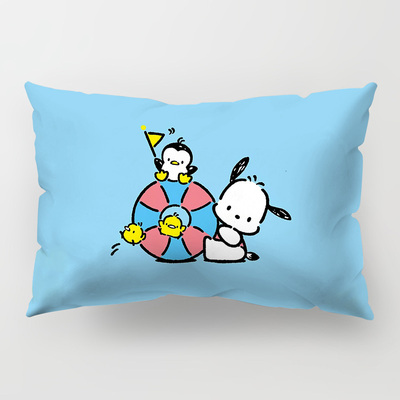 Pochacco Premium Hollow Cotton Long Pillow - Image 3