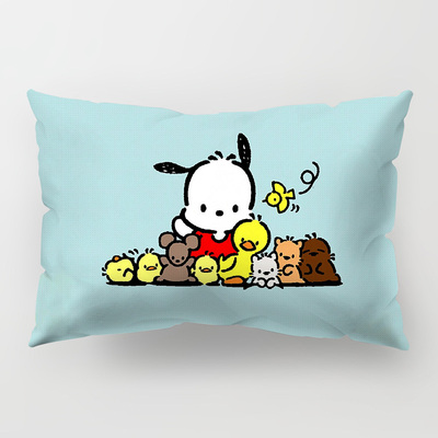 Pochacco Premium Hollow Cotton Long Pillow - Image 4