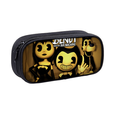 Bendy and the Ink Machine Pen Case Student’s Large Capacity Pencil Bag