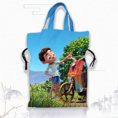 Luca Nylon commuter bag shoulder bag shopping bag drawstring bag jelly bag - Image 12