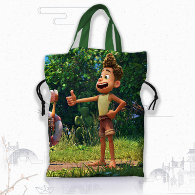 Luca Nylon commuter bag shoulder bag shopping bag drawstring bag jelly bag - Image 13