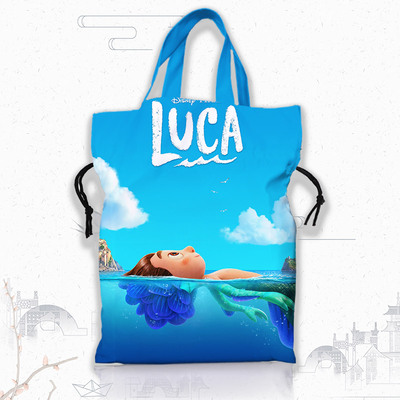 Luca Nylon commuter bag shoulder bag shopping bag drawstring bag jelly bag - Image 10