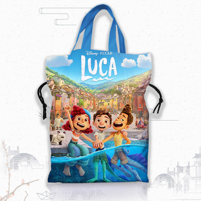 Luca Nylon commuter bag shoulder bag shopping bag drawstring bag jelly bag - Image 11