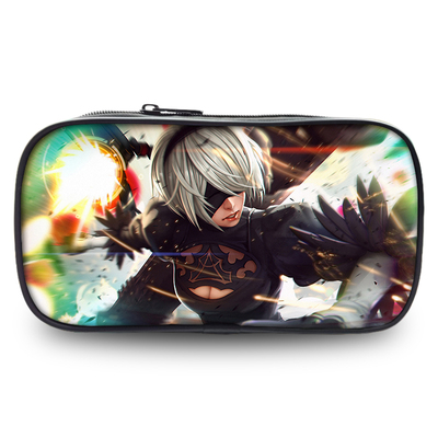 NieR:Automata 2B Pen Case Student’s Large Capacity Pencil Bag - Image 8