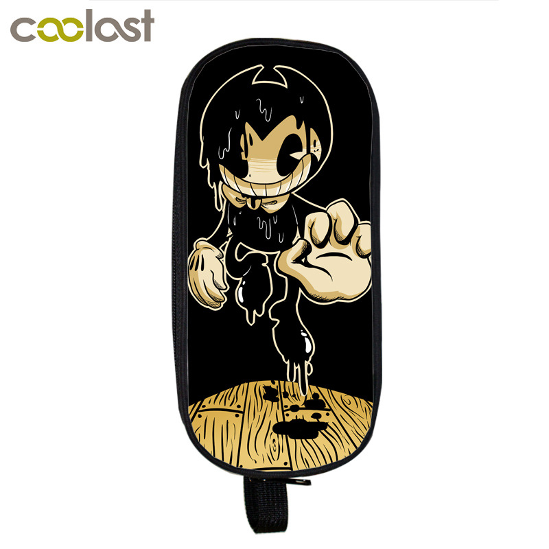 Bendy And The Ink Machine Pencil Case Student’s Large Capacity Pen Bag - Image 2