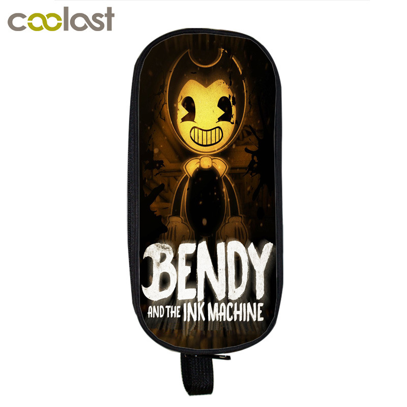 Bendy And The Ink Machine Pencil Case Student’s Large Capacity Pen Bag - Image 13