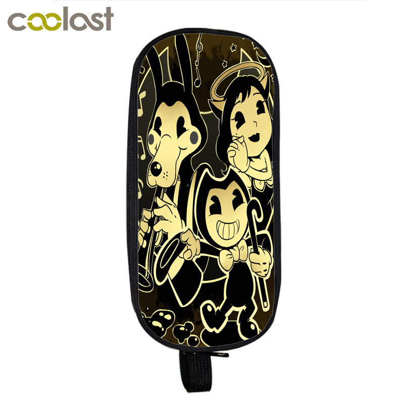 Bendy And The Ink Machine Pencil Case Student’s Large Capacity Pen Bag - Image 7