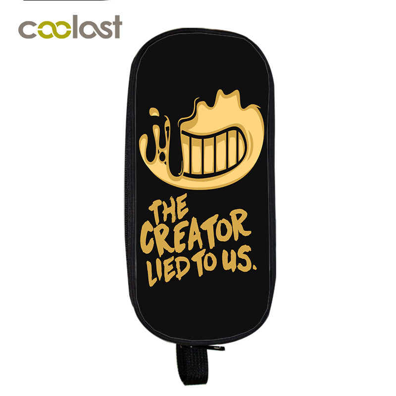 Bendy And The Ink Machine Pencil Case Student’s Large Capacity Pen Bag - Image 5