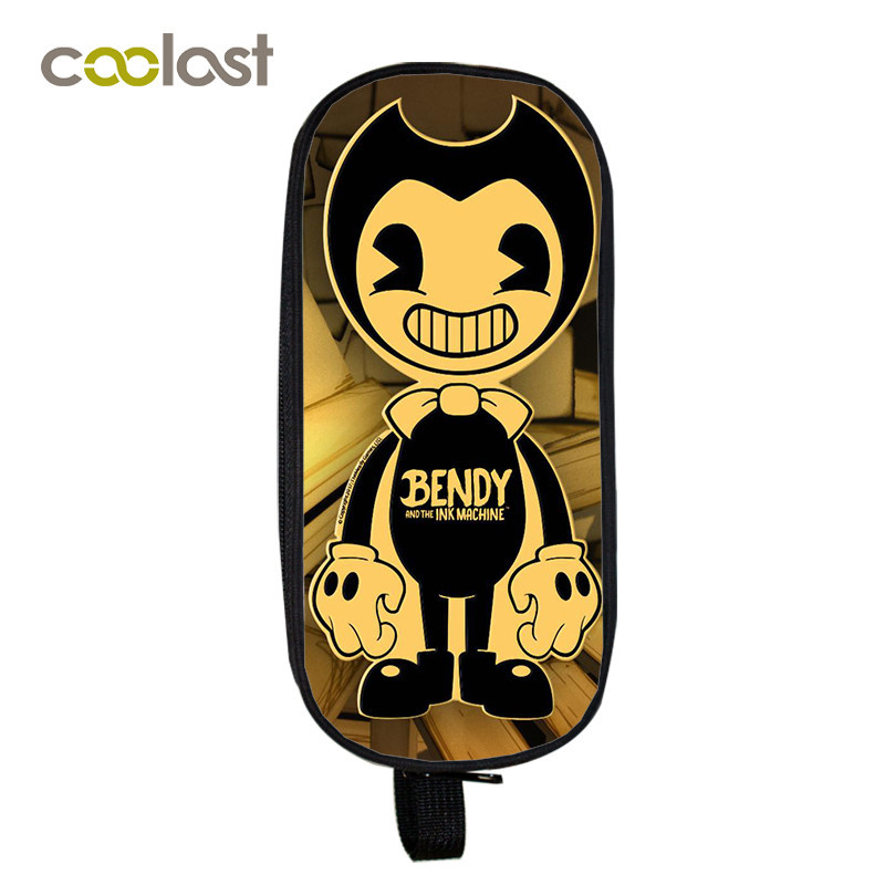 Bendy And The Ink Machine Pencil Case Student’s Large Capacity Pen Bag - Image 4