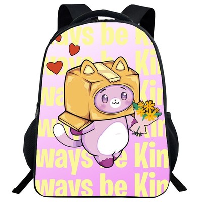 LankyBox Backpack Kids Youth Student High Capacity Waterproof School Bag Birthday Gifts - Image 2