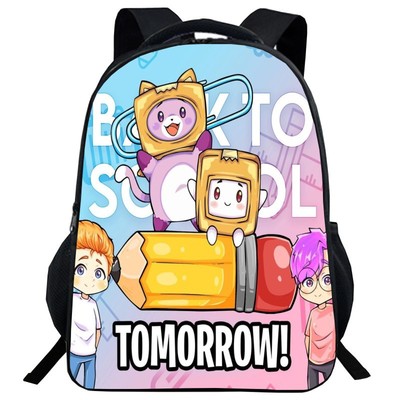 LankyBox Backpack Kids Youth Student High Capacity Waterproof School Bag Birthday Gifts