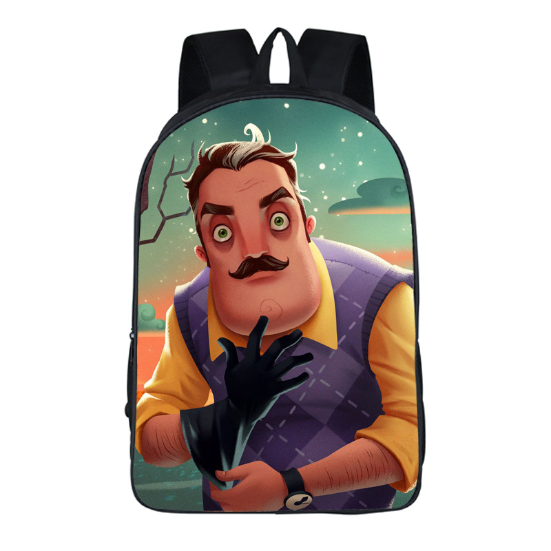 16″ Hello Neighbor Backpack School Bag - Image 9