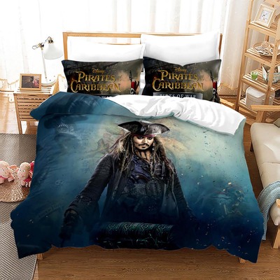 Pirates of the Caribbean Comfortable Bedding Three-Piece Soft and Breathable Duvet Cover - Image 2