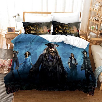 Pirates of the Caribbean Comfortable Bedding Three-Piece Soft and Breathable Duvet Cover - Image 3
