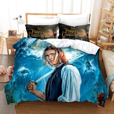 Pirates of the Caribbean Comfortable Bedding Three-Piece Soft and Breathable Duvet Cover - Image 6