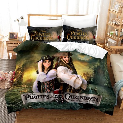 Pirates of the Caribbean Comfortable Bedding Three-Piece Soft and Breathable Duvet Cover - Image 8