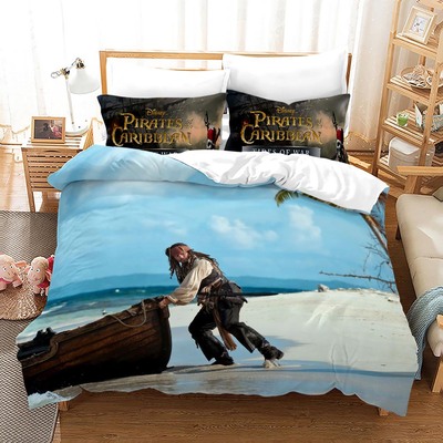 Pirates of the Caribbean Comfortable Bedding Three-Piece Soft and Breathable Duvet Cover - Image 9