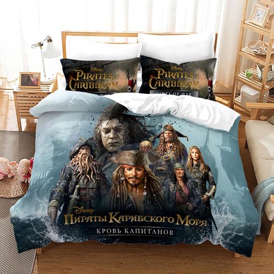 Pirates of the Caribbean Comfortable Bedding Three-Piece Soft and Breathable Duvet Cover - Image 12