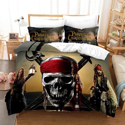 Pirates of the Caribbean Comfortable Bedding Three-Piece Soft and Breathable Duvet Cover - Image 13