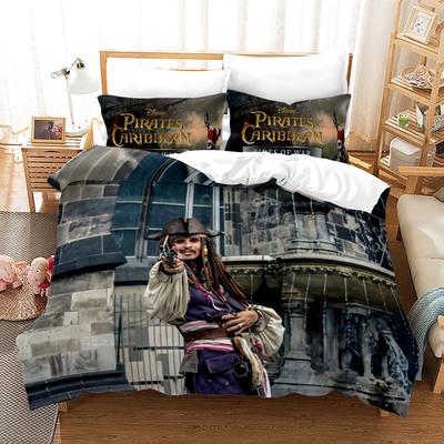 Pirates of the Caribbean Comfortable Bedding Three-Piece Soft and Breathable Duvet Cover - Image 16