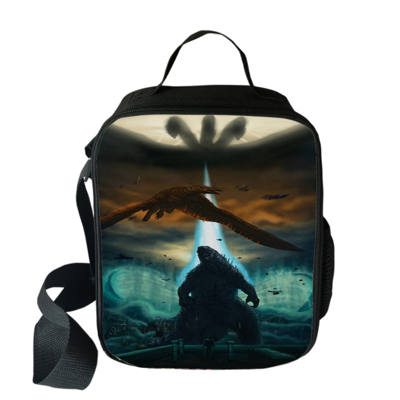 Godzilla: King of the Monsters Lunch Bag Outdoor Picnic Bag | giftcartoon