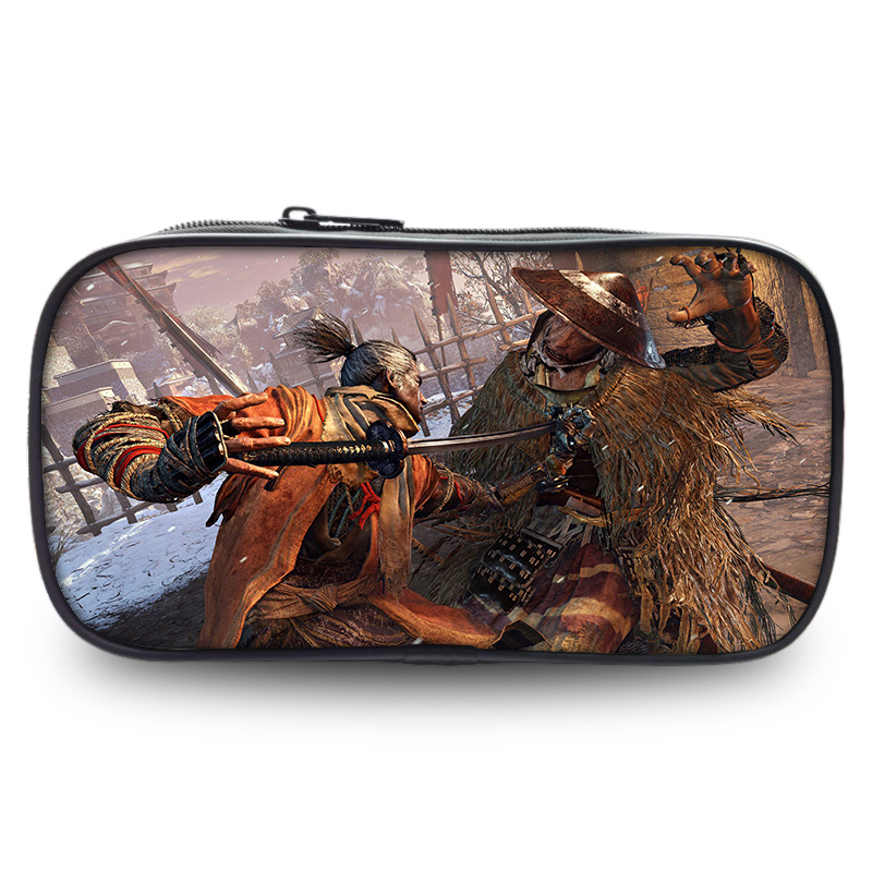 Sekiro:Shadows Die Twice Pen Case Student’s Large Capacity Pencil Bag - Image 8