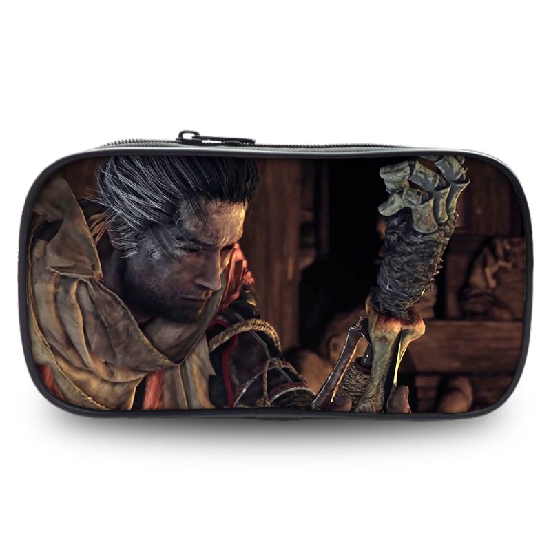 Sekiro:Shadows Die Twice Pen Case Student’s Large Capacity Pencil Bag - Image 10