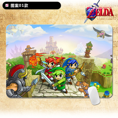 The Legend of Zelda Cartoon The Desk Pad 800mm×300mm×5mm - Image 18