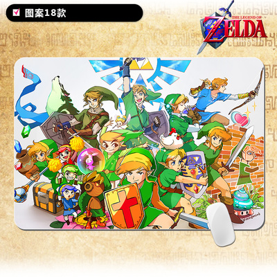 The Legend of Zelda Cartoon The Desk Pad 800mm×300mm×5mm - Image 2