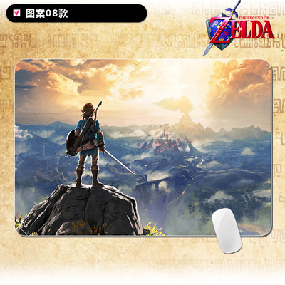 The Legend of Zelda Cartoon The Desk Pad 800mm×300mm×5mm - Image 11