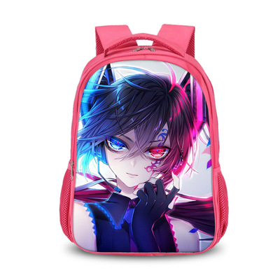 Hatsune Miku double-layer backpack personalized school bag Pink
