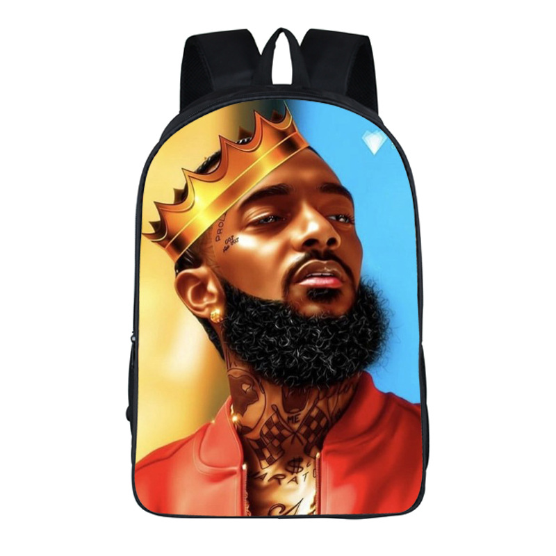 16‘’Nipsey Hussle Backpack School Bag