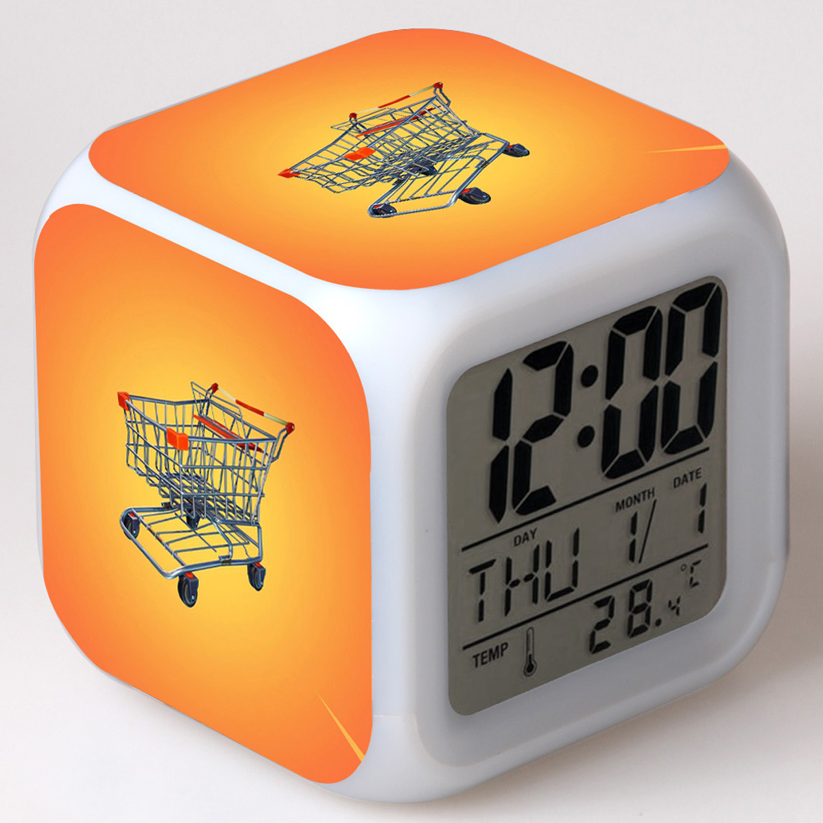 Fortnite 7 Colors Change Digital Alarm LED Clock - Image 27