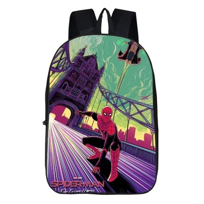 16“Spider-Man: Far From Home Backpack School Bag - Image 7