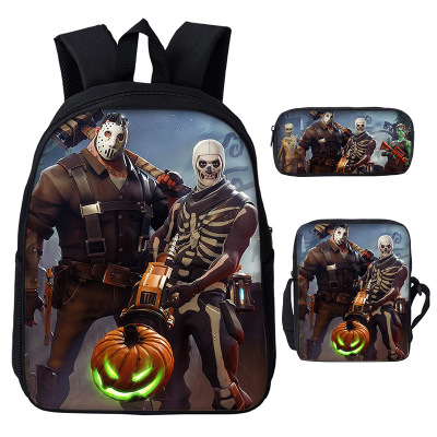 16″Fortnite Backpack School Bag+Messenger Bag+Pencil Bag - Image 28