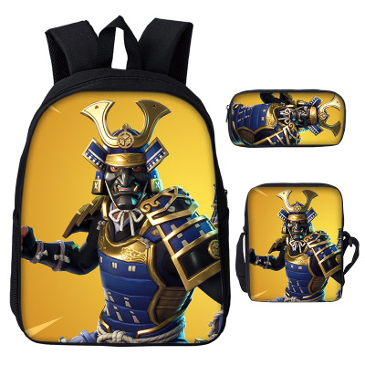 16″Fortnite Backpack School Bag+Messenger Bag+Pencil Bag - Image 26