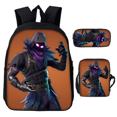 16″Fortnite Backpack School Bag+Messenger Bag+Pencil Bag - Image 23