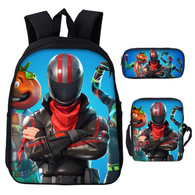 16″Fortnite Backpack School Bag+Messenger Bag+Pencil Bag - Image 6