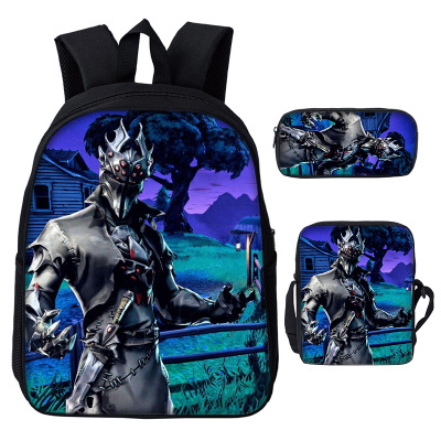 16″Fortnite Backpack School Bag+Messenger Bag+Pencil Bag - Image 14